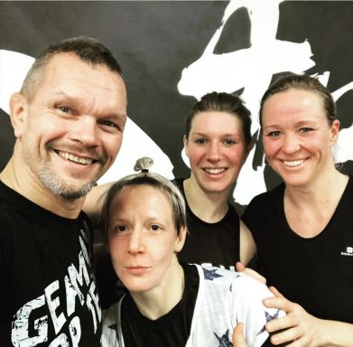 Kickboxen mit Peter und Judith